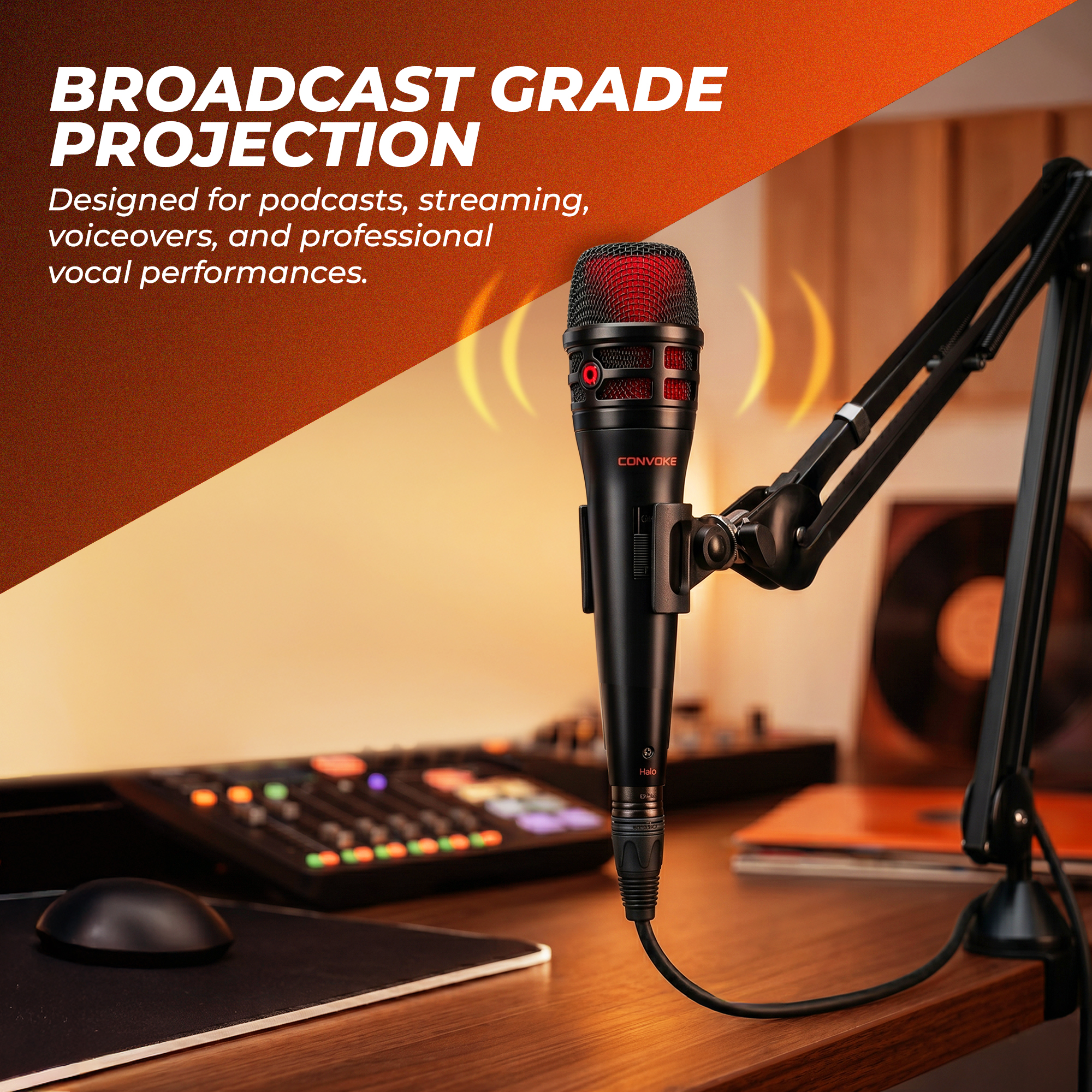 CONVOKE Halo Condenser Microphone - Image 3