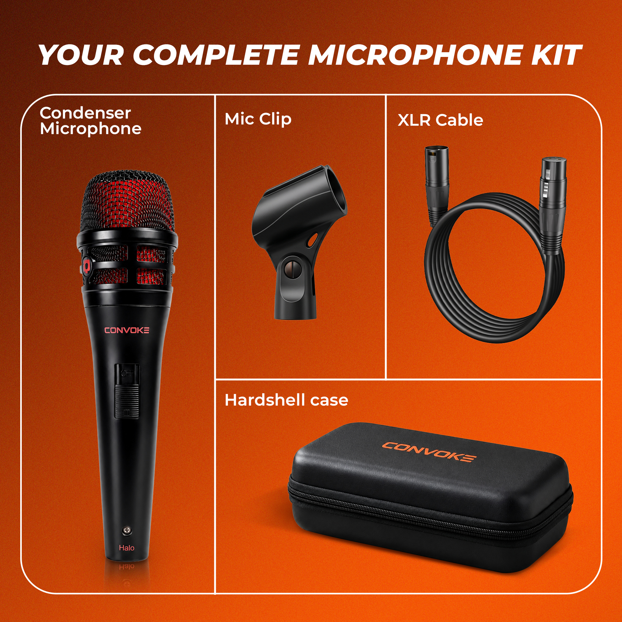 CONVOKE Halo Condenser Microphone - Image 4