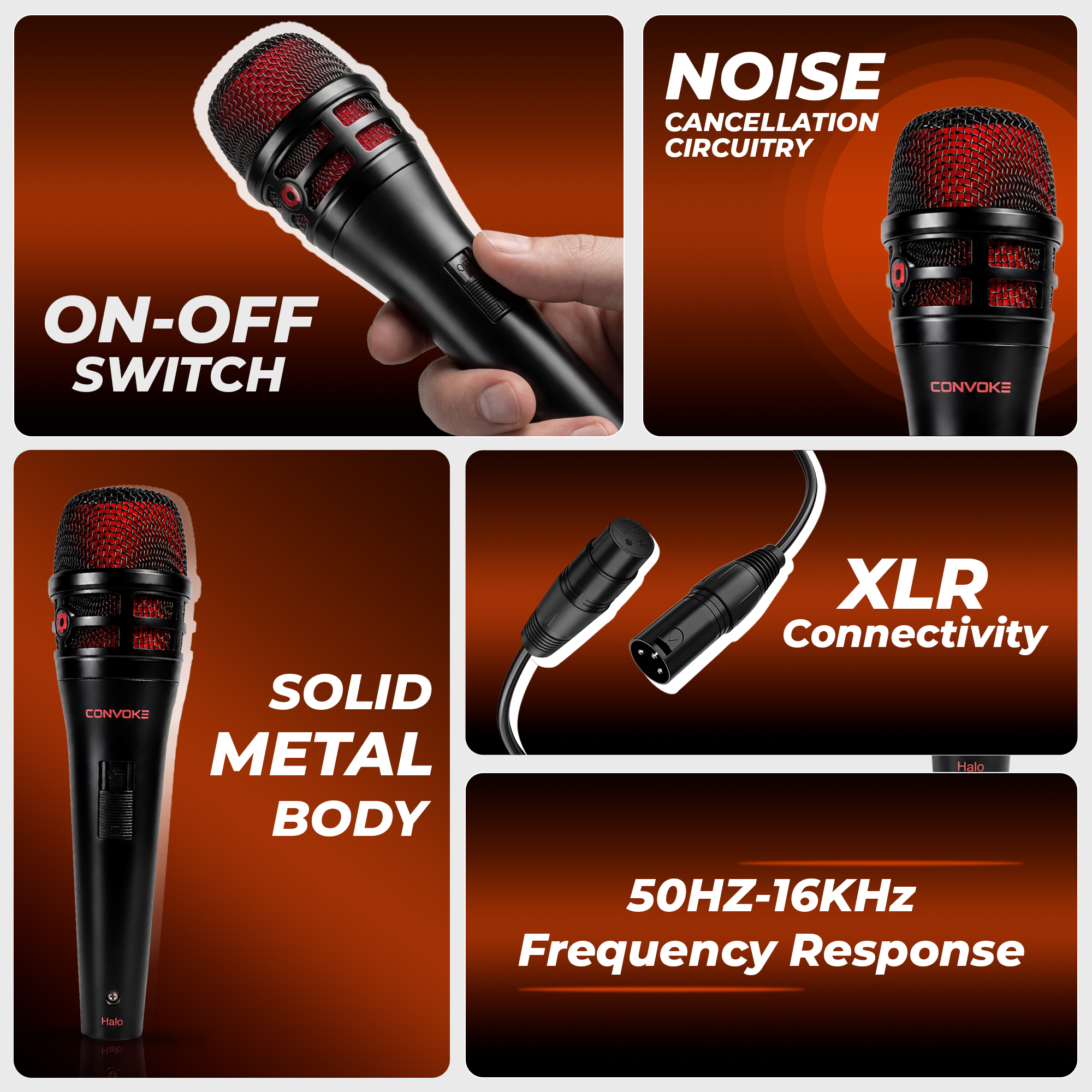 CONVOKE Halo Condenser Microphone - Image 5