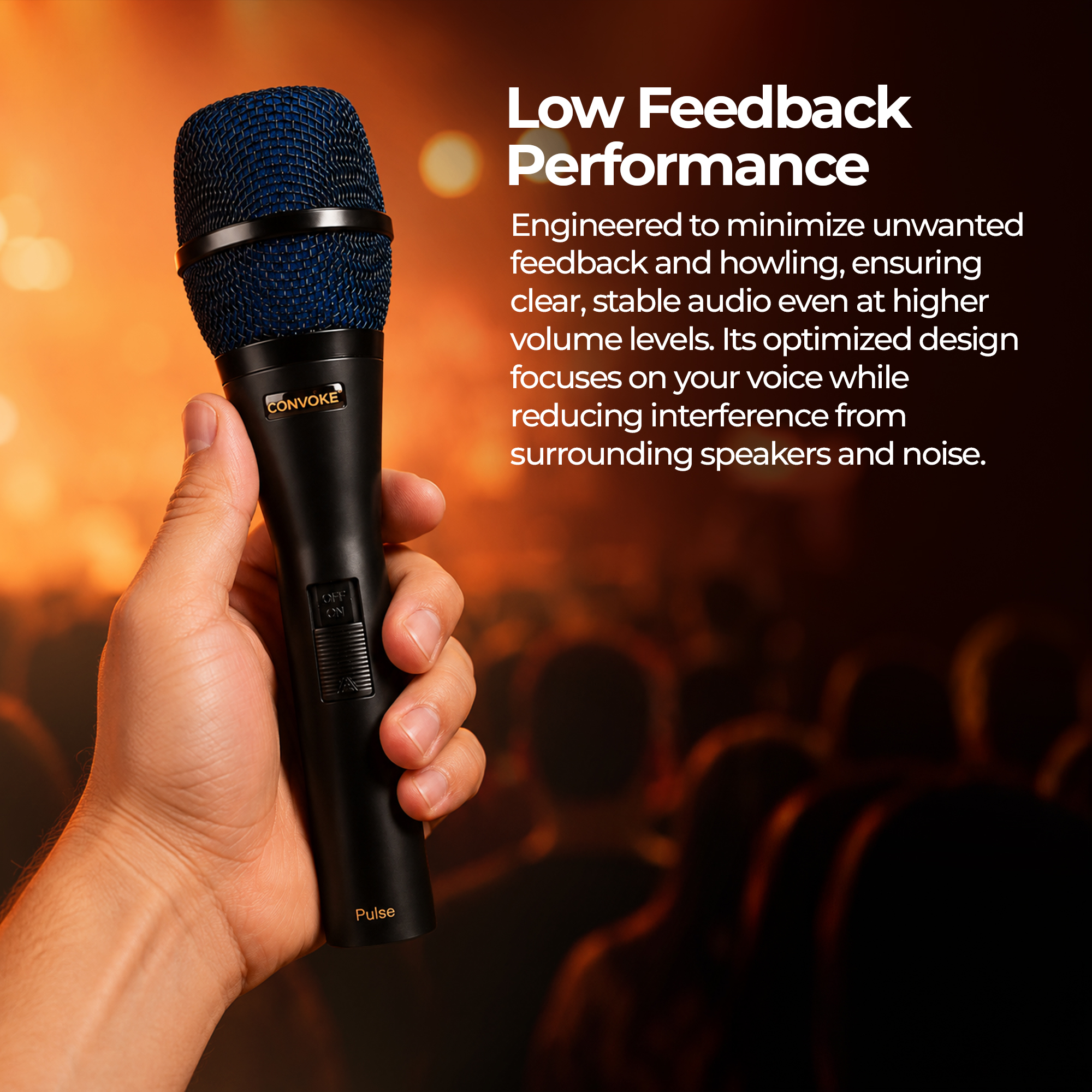 CONVOKE Pulse Dynamic Microphone - Image 3